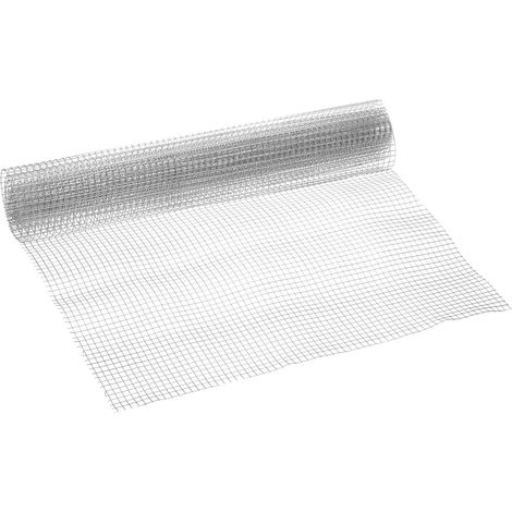 Grillage Métallique 15.8"x3.3ft, 1/4"(6mm) 20 Gauge Soudé 304 En Acier Inoxydable Rouleau de Treillis Métallique Clôture pour Jardin Animaux Clôture à Poulailler Enclos pour Lapins (1/5)