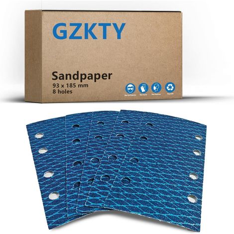 Schleifpapier 60/80/120/180/240/320/400 K&xF6rnung 35 St&xFCck (1/5)