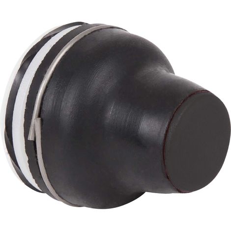 Harmony XACB tête capuchonnée pour bouton-poussoir noir 4mm -25..+70°C SCHNEIDER XACB9112