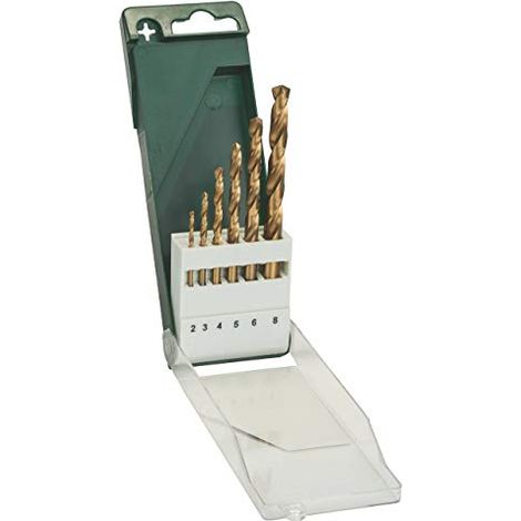BOSCH - SET 6 PUNTE TITANIO 2-8 MM (1/4)