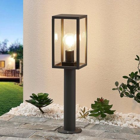 Luminaire extérieur à intensité variable Filimon – Aluminium – Éclairage personnalisable – Parfait pour coin repas, balcon ou tonnelle