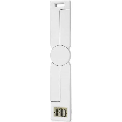 Folding Digital Food Scale with LCD Display - Portable Gadget (White) (1/4)