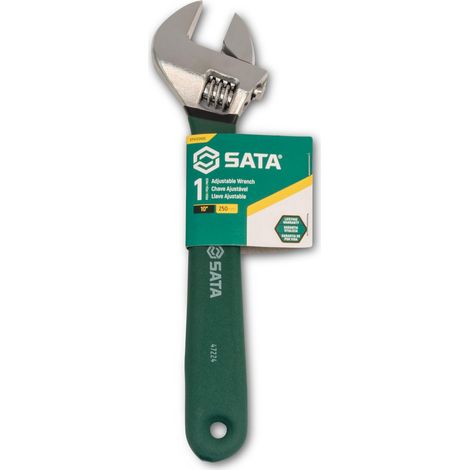 Llave ajustable sata st47224sc diseño ergonómico construcción duradera