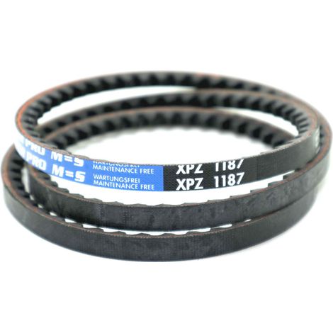 Courroie type trapézoïdale crantée XPZ1187