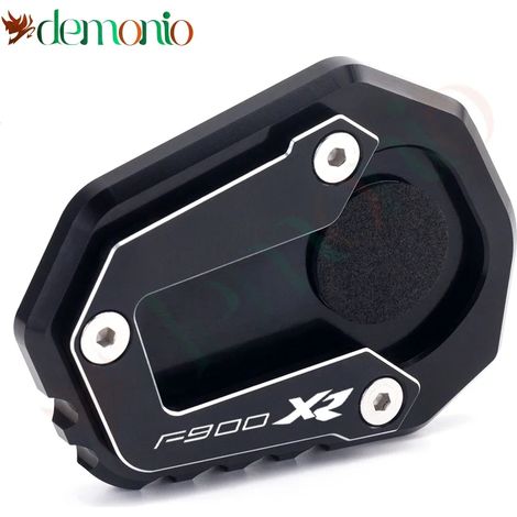 (F900xR-Noir) Accessoires moto : béquille latérale, extension et support compatibles avec BMW F900R, F900XR, F900R, 900XR et F900 XR Maxpower (1/4)