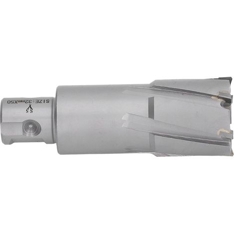 Foret magnétique annulaire, profondeur de coupe de 50 mm, outil de perçage pour aluminium et cuivre, 32 mm / 1,26 po (1/5)