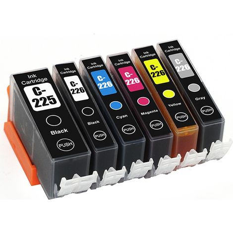 Kompatibel mit PGI-225 CLI-226 pgi225 CLI 226 Tintenpatrone MG6520 IP4920 (1/4)