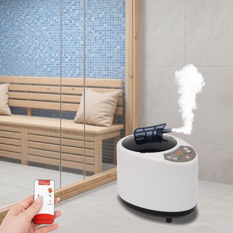 Mini générateur de vapeur pour sauna - Avec minuteur - Pour sauna, sauna, sauna, 3 l, 1 kW (1/5)
