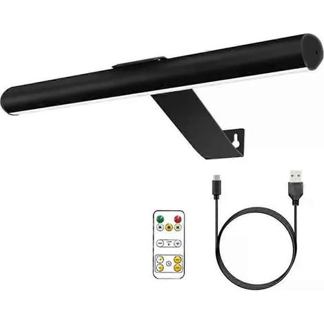 Ecleanfy - Lampes lumineuses sans fil pour tableaux, lampe de cible de fléchettes à intensité variable, lampes d'exposition d'art rechargeables (FMY) (1/5)