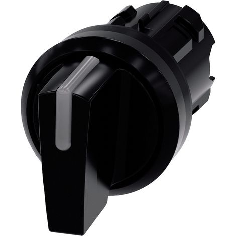 Siemens 3SU10022BN100AA0 3SU1002-2BN10-0AA0 Commutateur à manette collerette plastique, illuminable