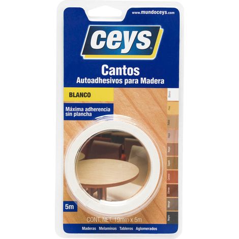 Cinta Canto Madera Blanco
