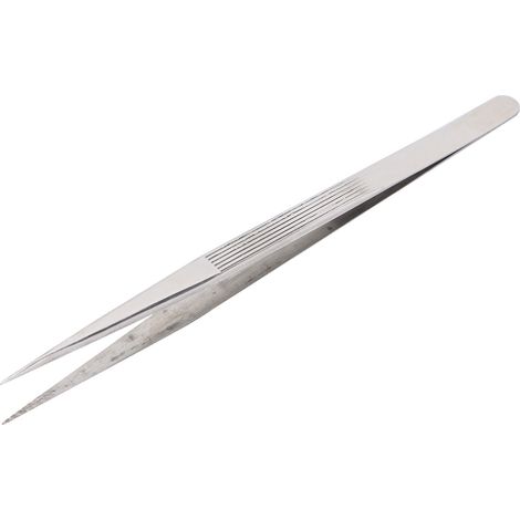 16 cm Präzisionspinzette für Uhrenreparaturen, rutschfest, aus einer Legierung für Schmuck und Kleinteile (1/5)