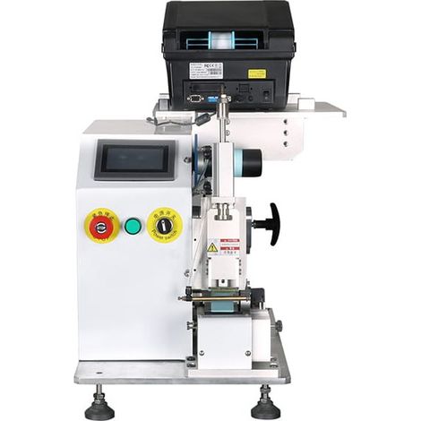 Macchina automatica etichettatrice per cavi con stampante integrata (4 - 12 mm) (1/2)