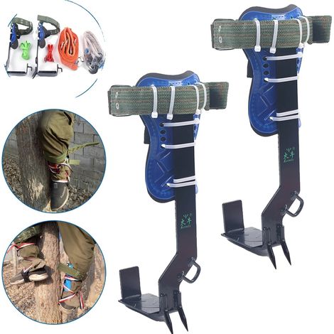 Baumkletterwerkzeugset, Stahlmaterial, maximale Tragfähigkeit 100 kg, Abmessungen 10,5536 cm, Gewicht 2 kg, kompatibel mit Outdoor-Aktivitäten (1/5)