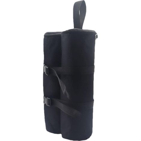 1PCS (Noir) Sacs de sable pour poids Sac de sable pour tente Sac de sable de poids pour auvent Sacs de poids d'auvent robustes pour auvent de te (1/5)