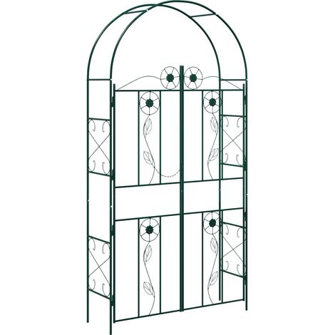 Maison Exclusive - Arco da Giardino Tinta unita Verde 115 x 37 x 226 cm