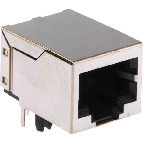 Connecteur RJ45 RS PRO Femelle Montage sur CI Angle Droit ( Prix pour 1 ) (1/2)