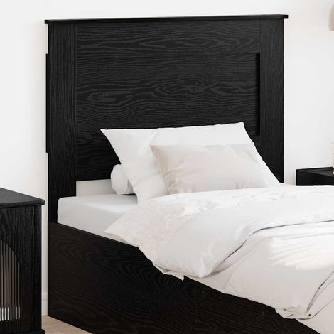 Headboard Black Oak Engineered Wood vidaXL (1/5)