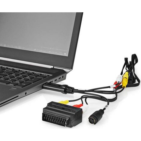Numériseur Vidéo USB 2.0 480p Câble A / V / Péritel (1/5)
