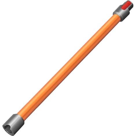 Teleskoprohr – 1 Stück – Robustes Kunststoff – Verstellbare Verlängerung – Für Dyson V8 SV10 – 76 cm Orange (1/5)