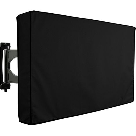 Funda impermeable para exteriores para televisores de 60 a 65 pulgadas, con bolsillo para mando a distancia y protección para LED/LCD/Plasma. (1/5)