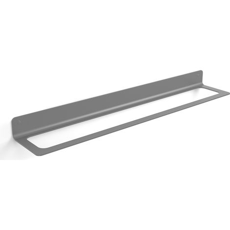 Lineabeta - Handtuchhalter / Zubehör Saeta L.63,4 cm aus mattgrauem Aluminium