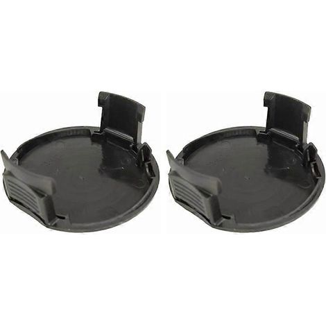 Lot de 2 capuchons de bobine de rechange WA0037 compatibles avec les coupe-bordures Worx WG168, WG184, WG190 et WG191 (1/4)