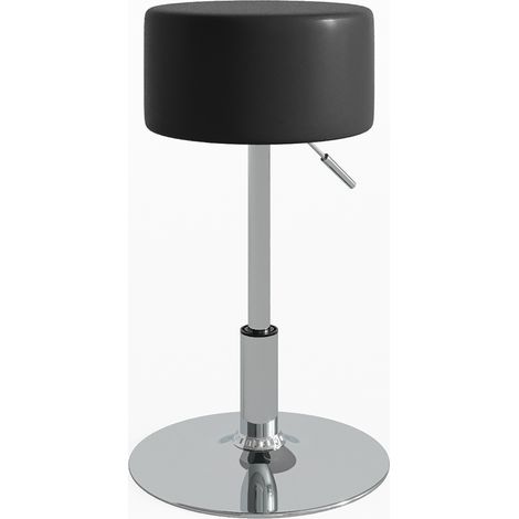 Taburete Design, Negro, 33.5 x 67 cm para tocador, Vicco (1/5)