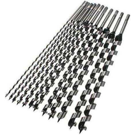 460mm Hex Shank Point Brad Foret Tarière Foret Spirale Bois Outil De Perçage - 14mm 1PC (1/5)
