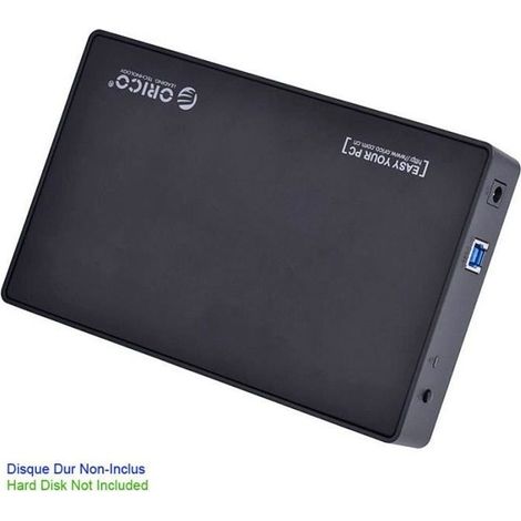 Boîtier Disque Dur Externe SATA 3.5'' USB 3.0 Coulissant 3588US3 (1/2)