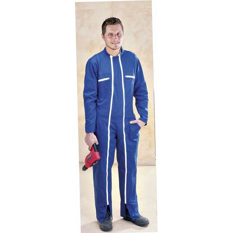 Combinaison de travail bleue. Taille S (40/42)