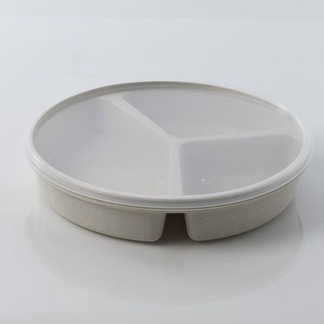 Assiette à compartiment (1/3)