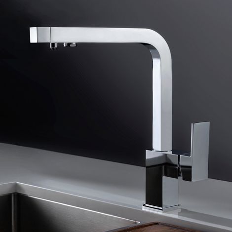 Imex -  Grifo de Cocina Osmosis Fregadero Cromado Serie  Capri