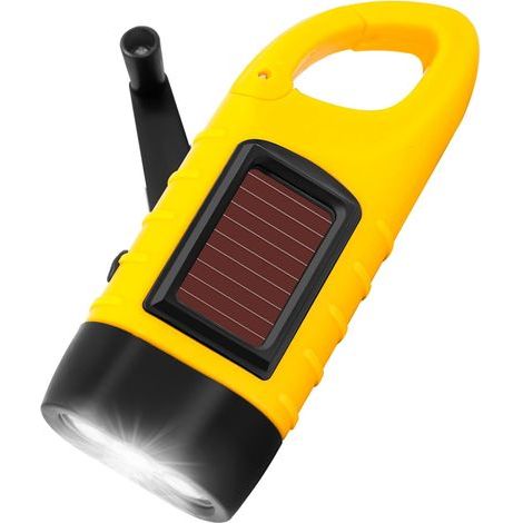 Lampe torche d'urgence. lampe torche rechargeable à manivelle. lampe torche solaire. lampe torche de camping portable