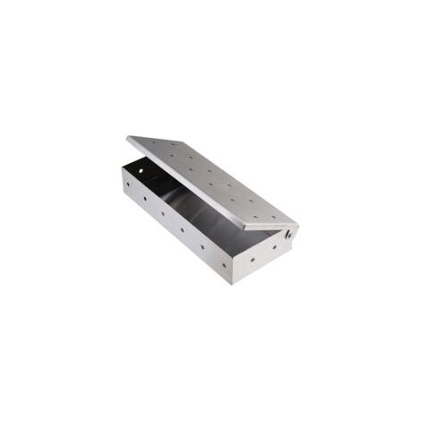 Boîte à Fumoir en Acier Inoxydable - EINNENFFER - Barbecue Portable pour Camping, Compatible avec Barbecues à Gaz, Charbon et Électriques