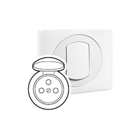 Legrand 067811 Enjoliveur prise 2P+T Céliane