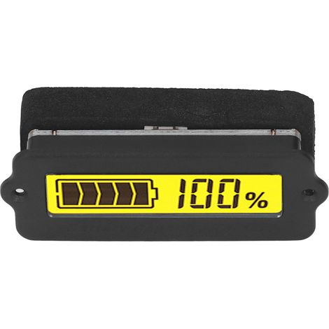 Moniteur de tension et de capacité de batterie, indicateur numérique portable de niveau de batterie pour véhicules électriques de loisirs 36 V (1/5)