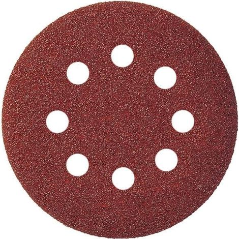 KLINGSPOR SELBSTKLEBENDE SCHLEIFSCHEIBE 125mm PS18EK 180 gr. GLS5 8-LOCH/50Stk.