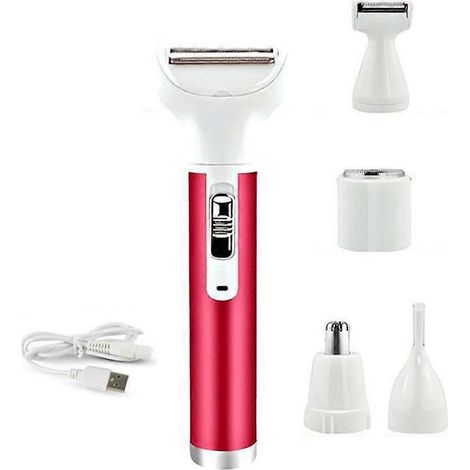 Épilateur 5 en 1 pour le corps : aisselles, maillot, jambes, pubis, rasoir électrique-AquaForge (1/5)