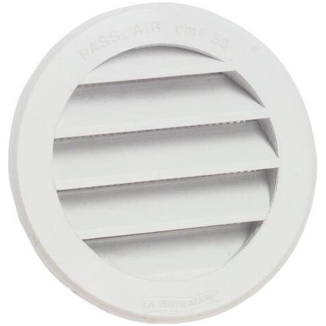 GRILLE DE VENTILATION RONDE AVEC MOUSTIQUAIRE