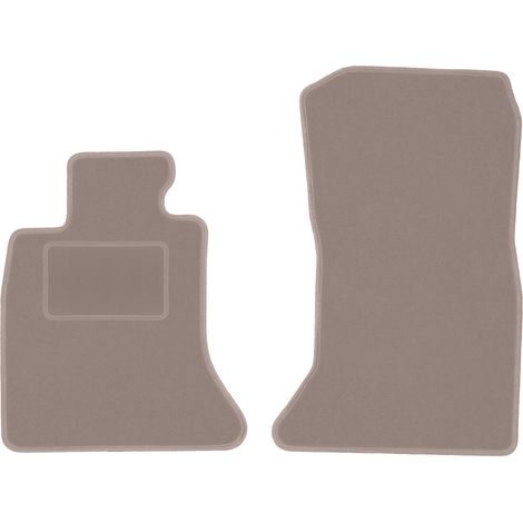 Alfombrillas delanteras para BMW 5 F10 FL berlina (2013-2017) beige (1/5)