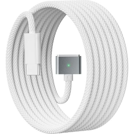 Câble de charge Type C vers Magsafe 3 – 140W PD charge rapide – Compatible MacBook Pro/Air 2021-2023 – Longueur 2m (1/5)