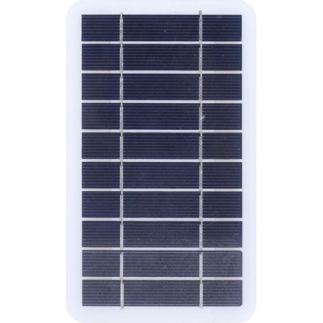 Jeffergarden 2W 5V 5V Panneau polycristallin Silicon Panneau solaire Chargeur de batterie Outdoor Alimentation mobile pour le chargement du téléphone (1/5)