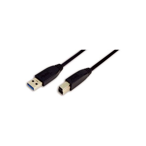 LogiLink 1m USB 3.0 cable USB USB 3.2 Gen 1 (3.1 Gen 1) USB A USB B 5 Gbit/s Negro