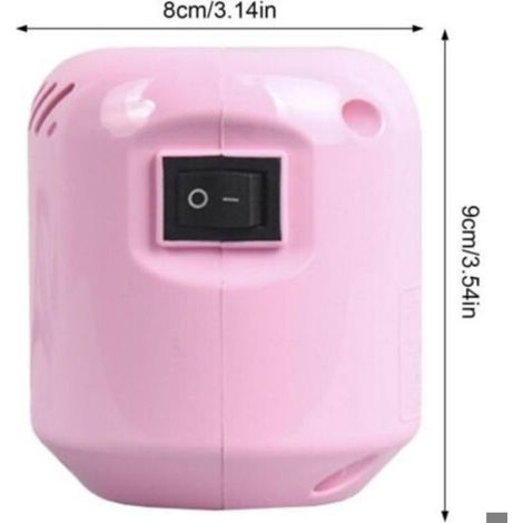 Pompe électrique pour sacs sous vide Pompe à air de voyage - Pompe de poche à fermeture rapide pour les voyages Femeo (1/4)