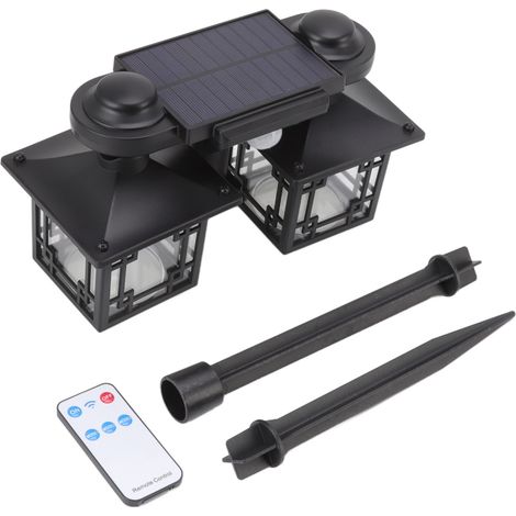 120COB wasserdichte Solar-Außenleuchten mit Fernbedienung und