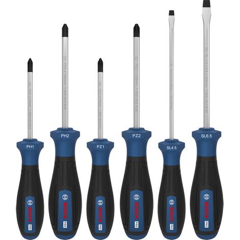 Bosch PRO Schraubendreher-Set PH/PZ/SL 6-tlg. - 1600A039PD (1/5)