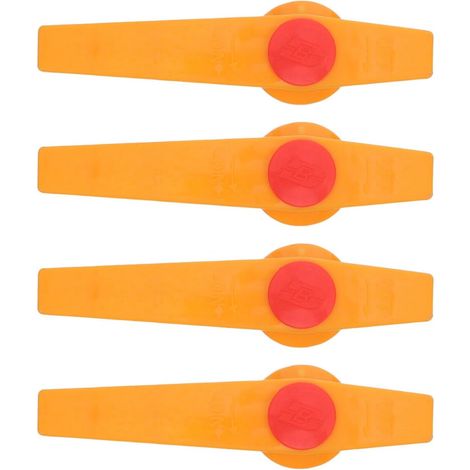 4 Pièces Poignée de Levier de Vanne à Bille, Plastique Jaune (1/5)
