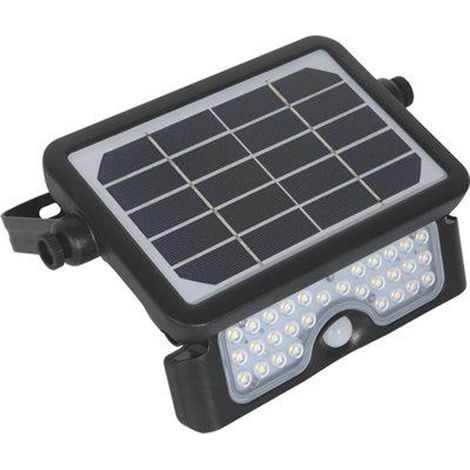 Century proiettore led dverso solare slim sen. 5w 500lm 4k dvs-059040 (1/4)
