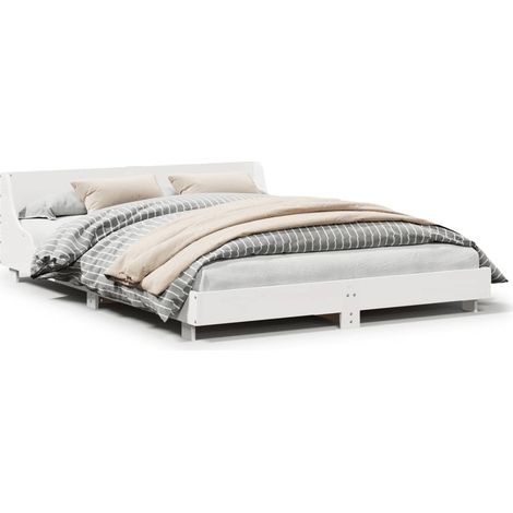 Maison Exclusive - Estructura de cama sin colchón madera maciza d